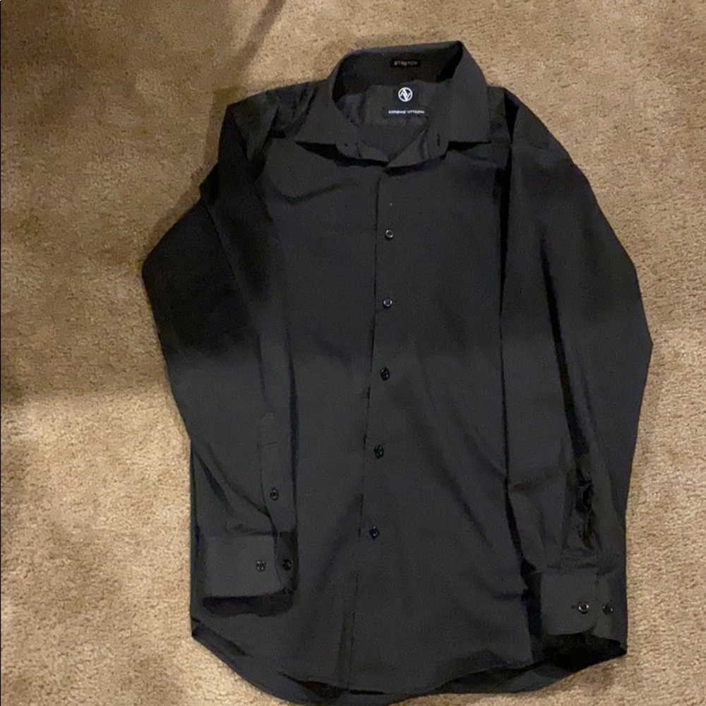 ADRIENNE VITTADINIA MENS BUTTON UP